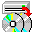Zip Backup to CD icon